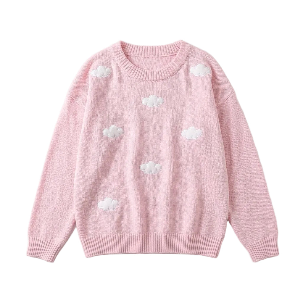 Cloud Nine Pastel Knit Sweater