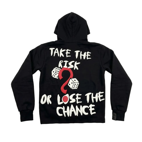 'Take The Risk' Graphic Hoodie