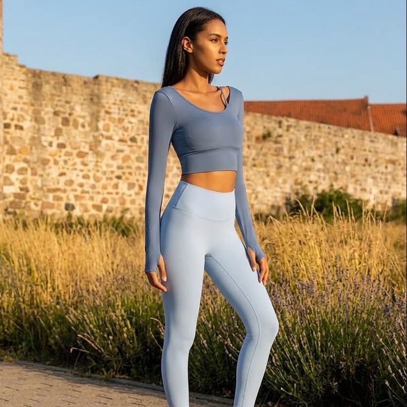 Long Sleeve Crop Top