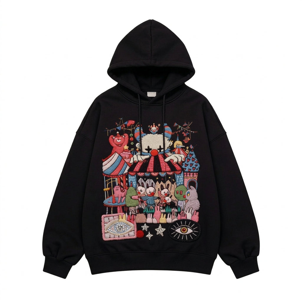 'Carnival Circus' Graphic Hoodie
