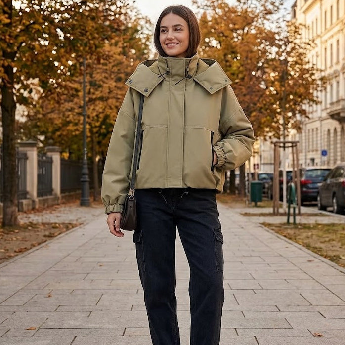 URBAN TECH CROPPED Jacke