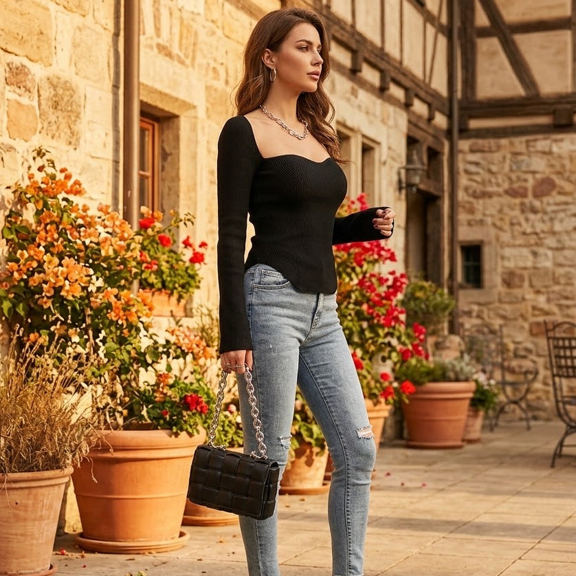 Frauen Urban Silhouette Signature Top