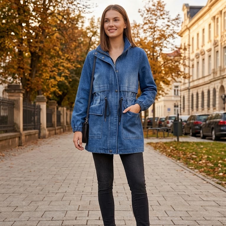 URBAN DENIM CINCH Parka