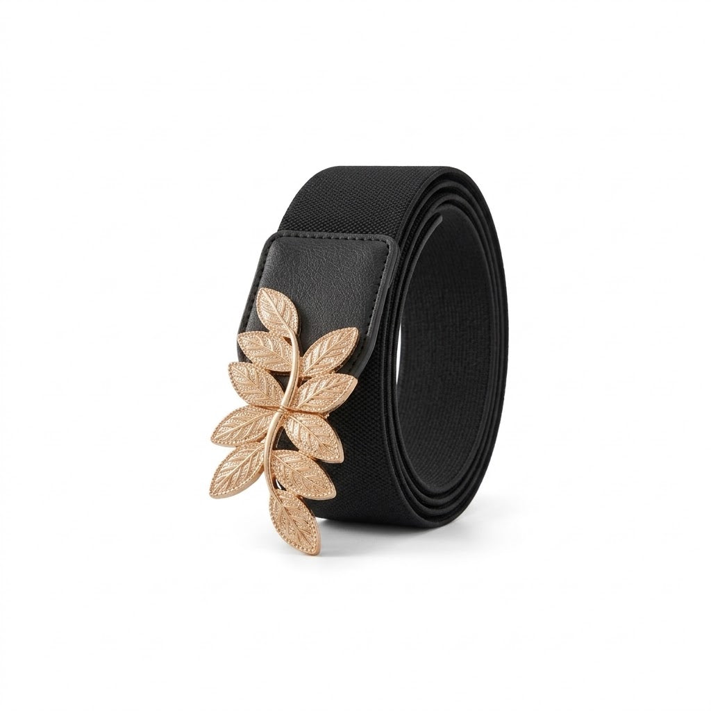 BEADED ELEGANCE – Handmade Leather Belt