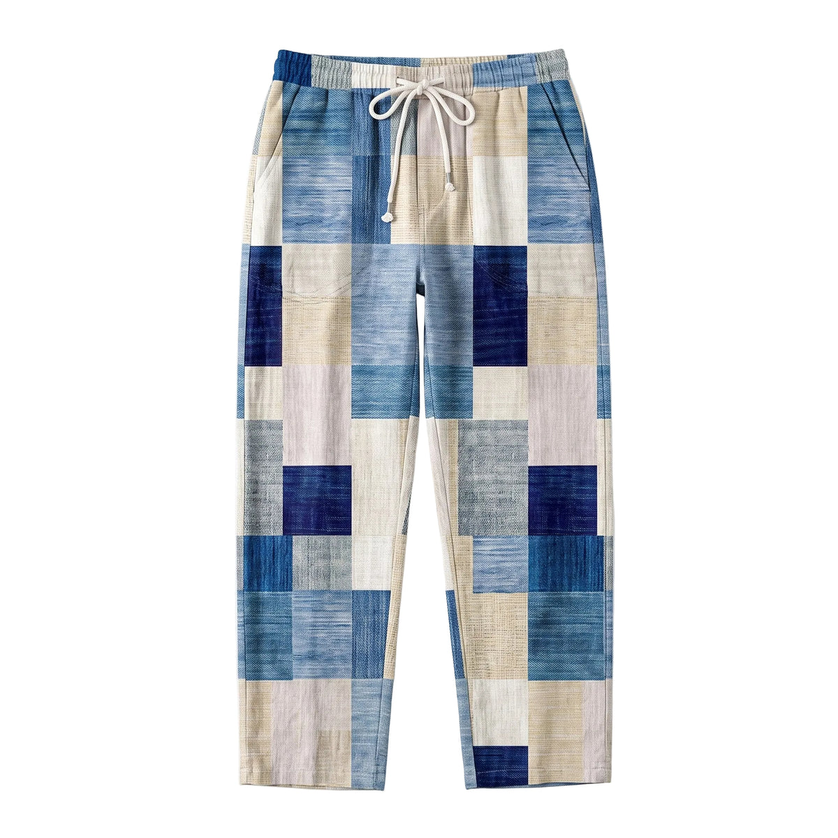 Abstract Patchwork Beach & Leisure Pants