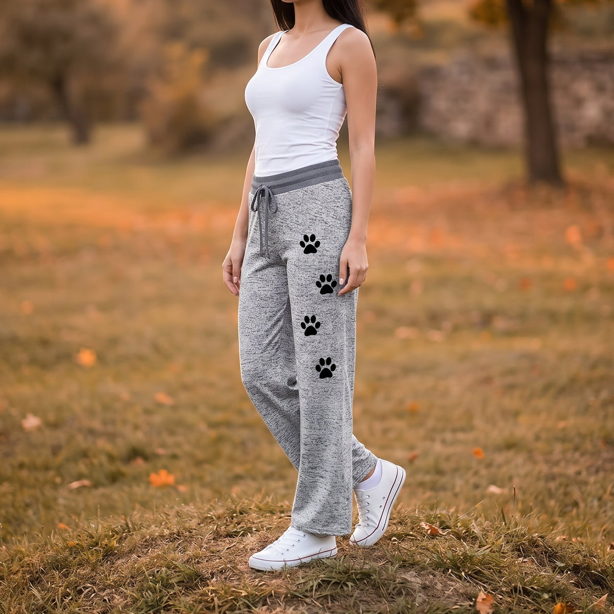 PawPrint Cozy Melange Lounge Pants