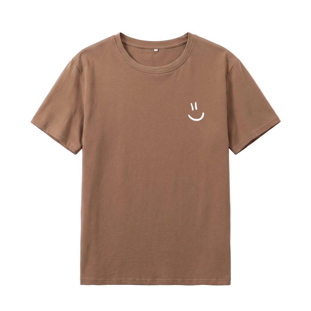 Smiley Minimalist Streetwear T-Shirt