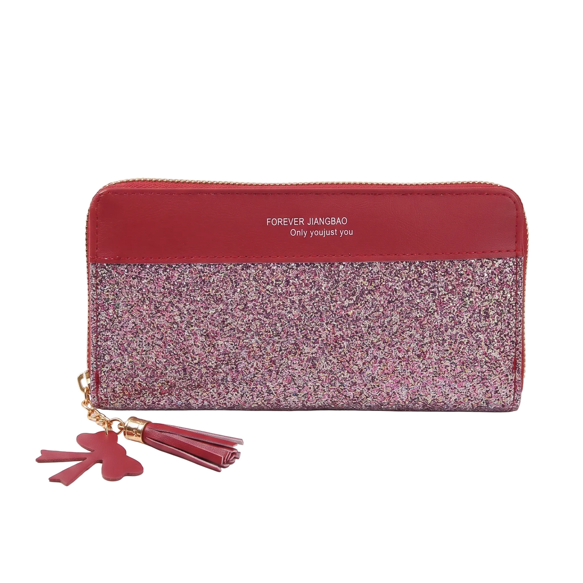 GLITTER OVERLAY WALLET