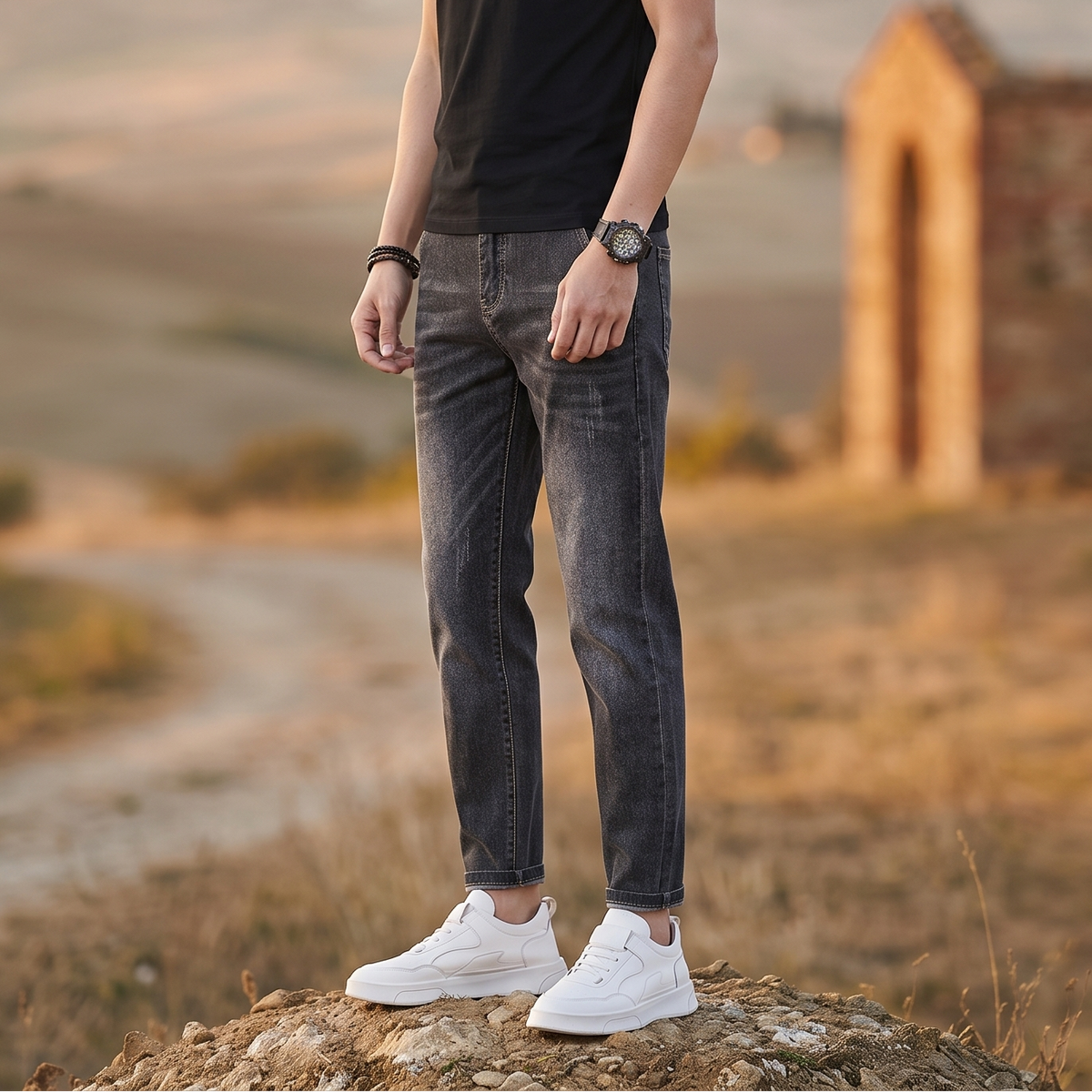 Slim Fit Denim Jeans