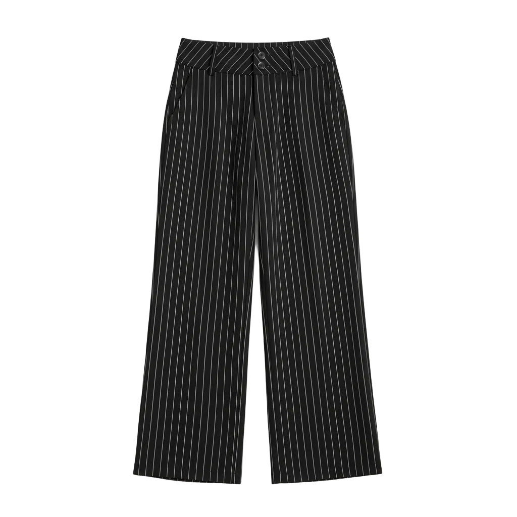 Verona Pinstripe Tailored Trousers