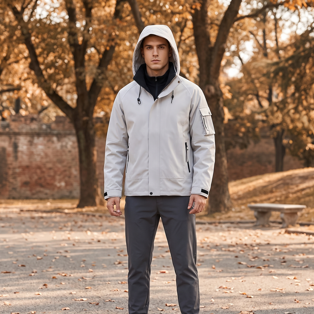Tech Minimalist Jacke