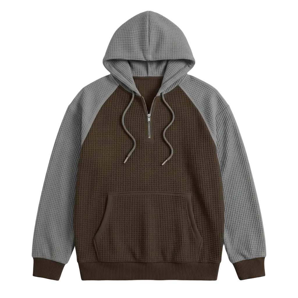 Grid Hybrid Hoodie