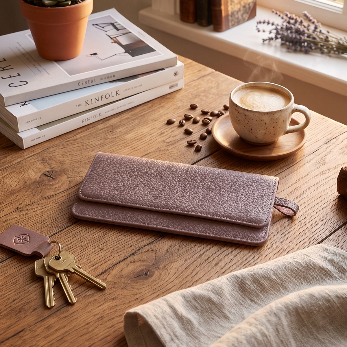PURE LEATHER ESSENTIAL WALLET