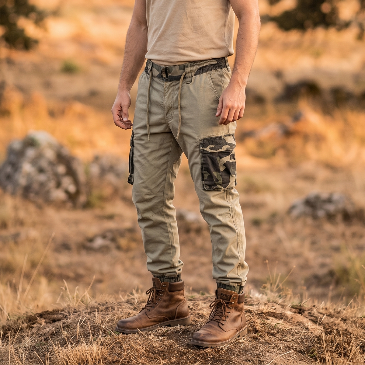 Camo Cargo Jogger
