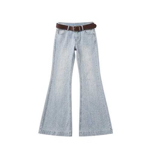 Aria Low-Waisted Flare Jeans