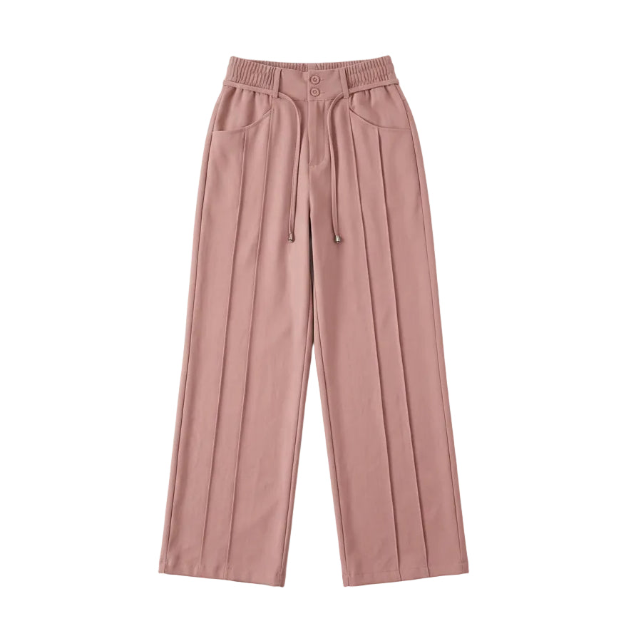 Nova Loose Drawstring Wide-Leg Cargo Pants