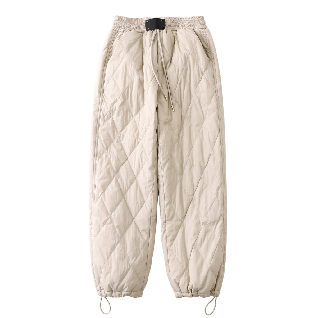 Quilted Chenille Tapered Lounge Pants