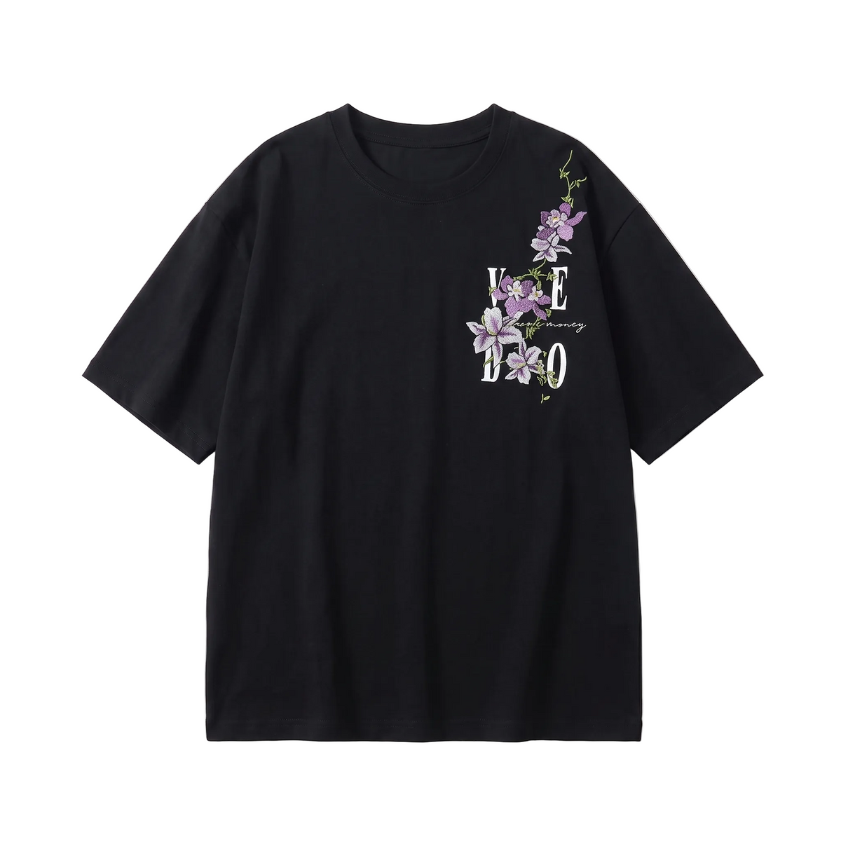 Purple Floral VEDO T-Shirt