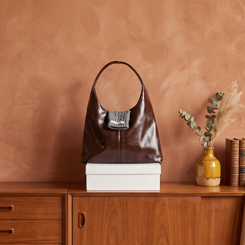 VERTICAL PATCHWORK BAG