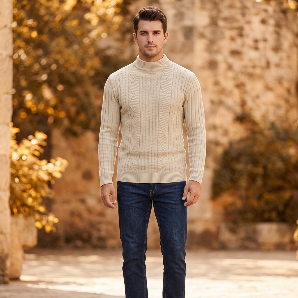 Seoul Jacquard Pullover