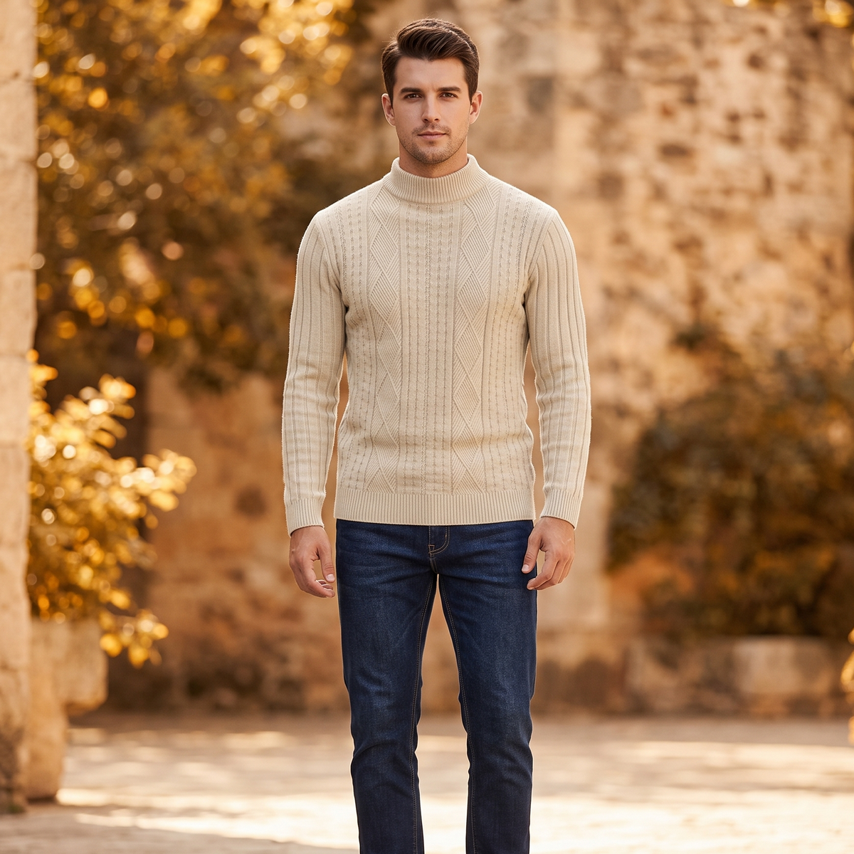 Seoul Jacquard Pullover