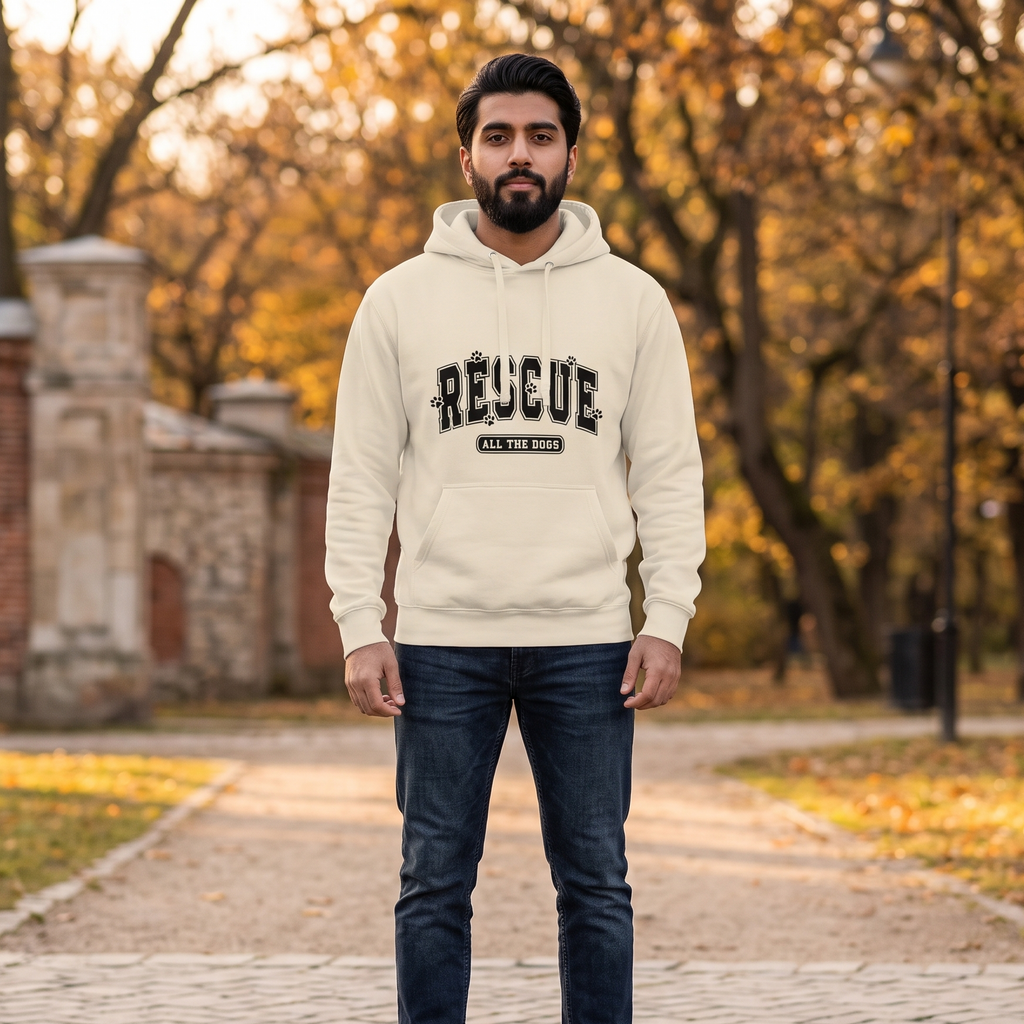 Rescue All The Dogs Hoodie