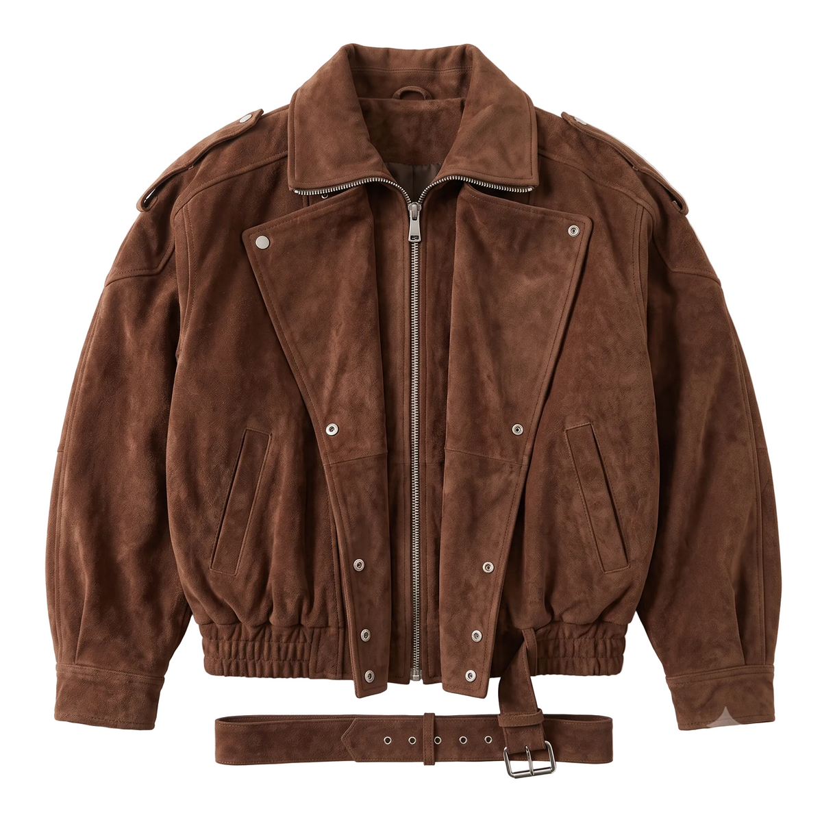 VINTAGE MOCHA MOTO Jacke