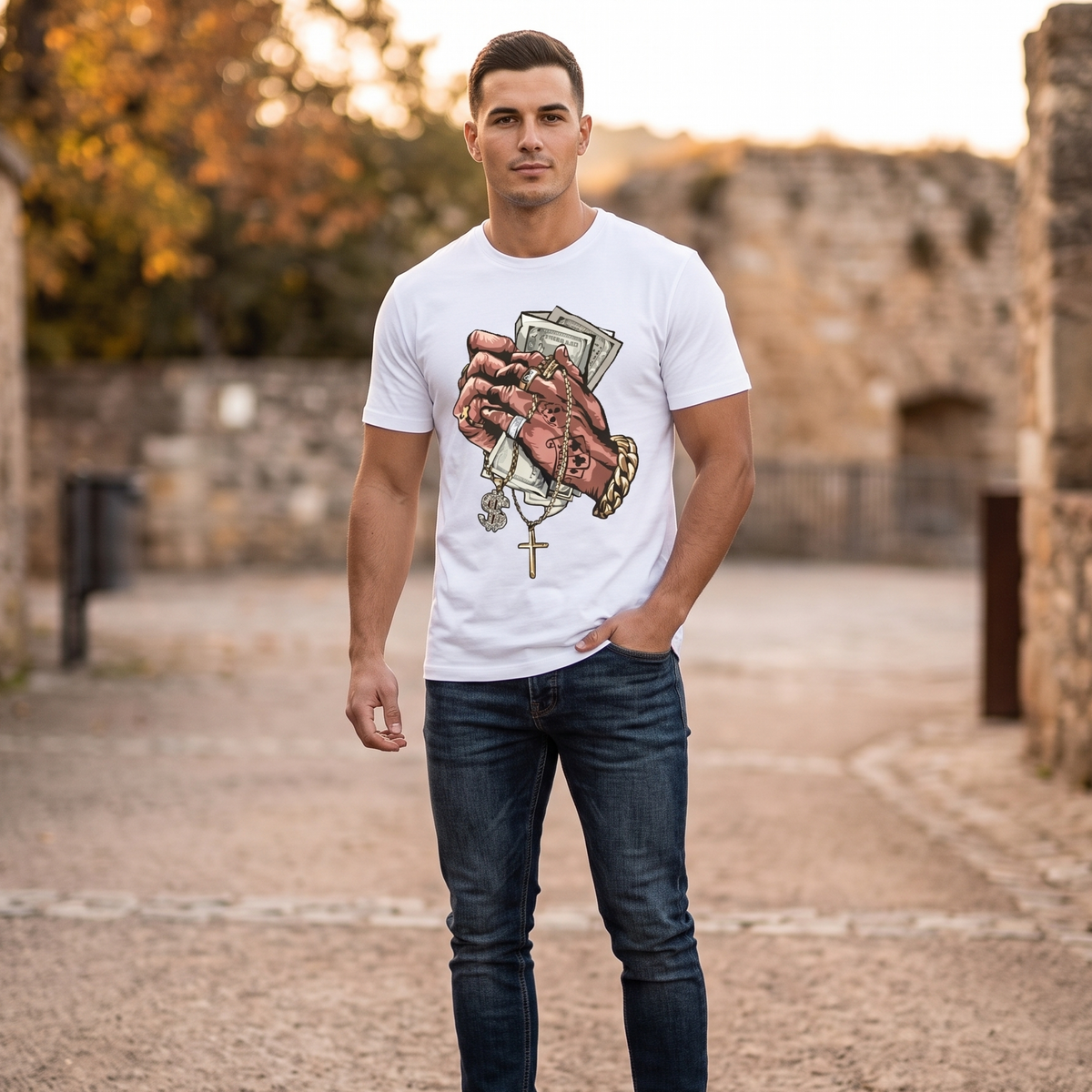 Hustle Prayers T-Shirt