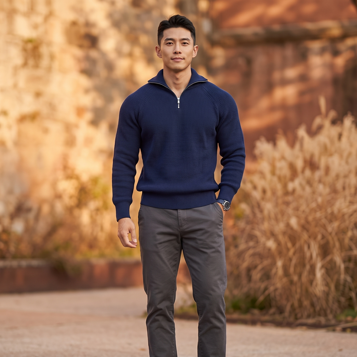 Core Rib Sweatshirt
