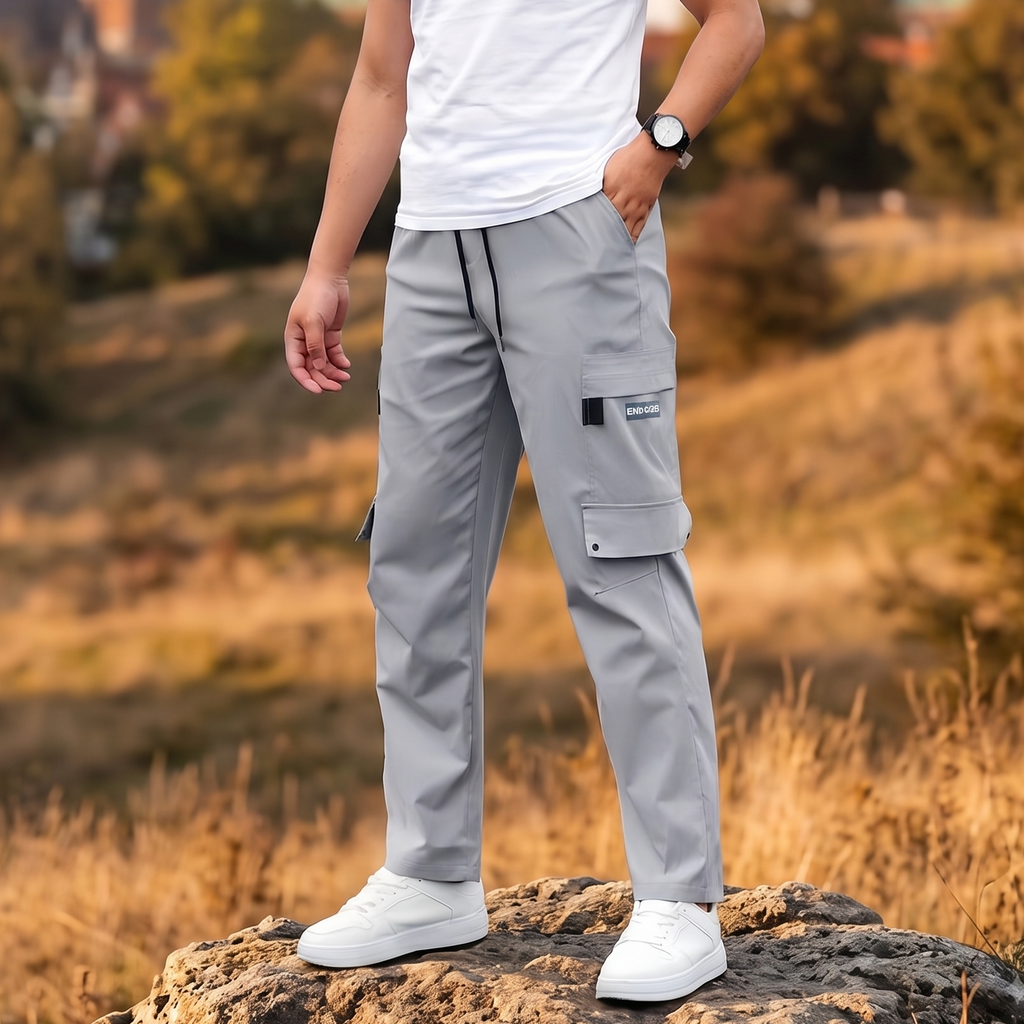 Casual Straight-Fit Cargo