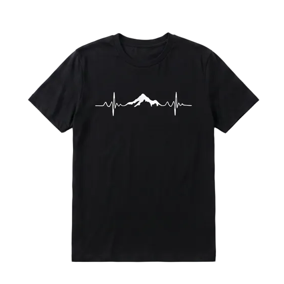 Mountain Pulse Graphic T-Shirt