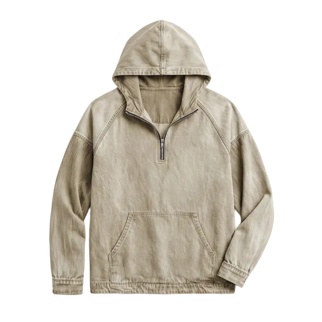Washed Utility Hoodie
