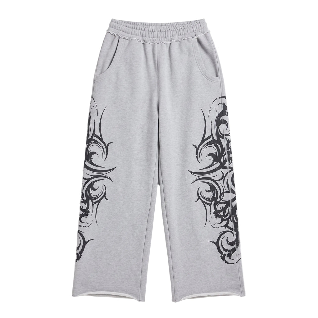 Tribal Graphic Loose Sweatpants