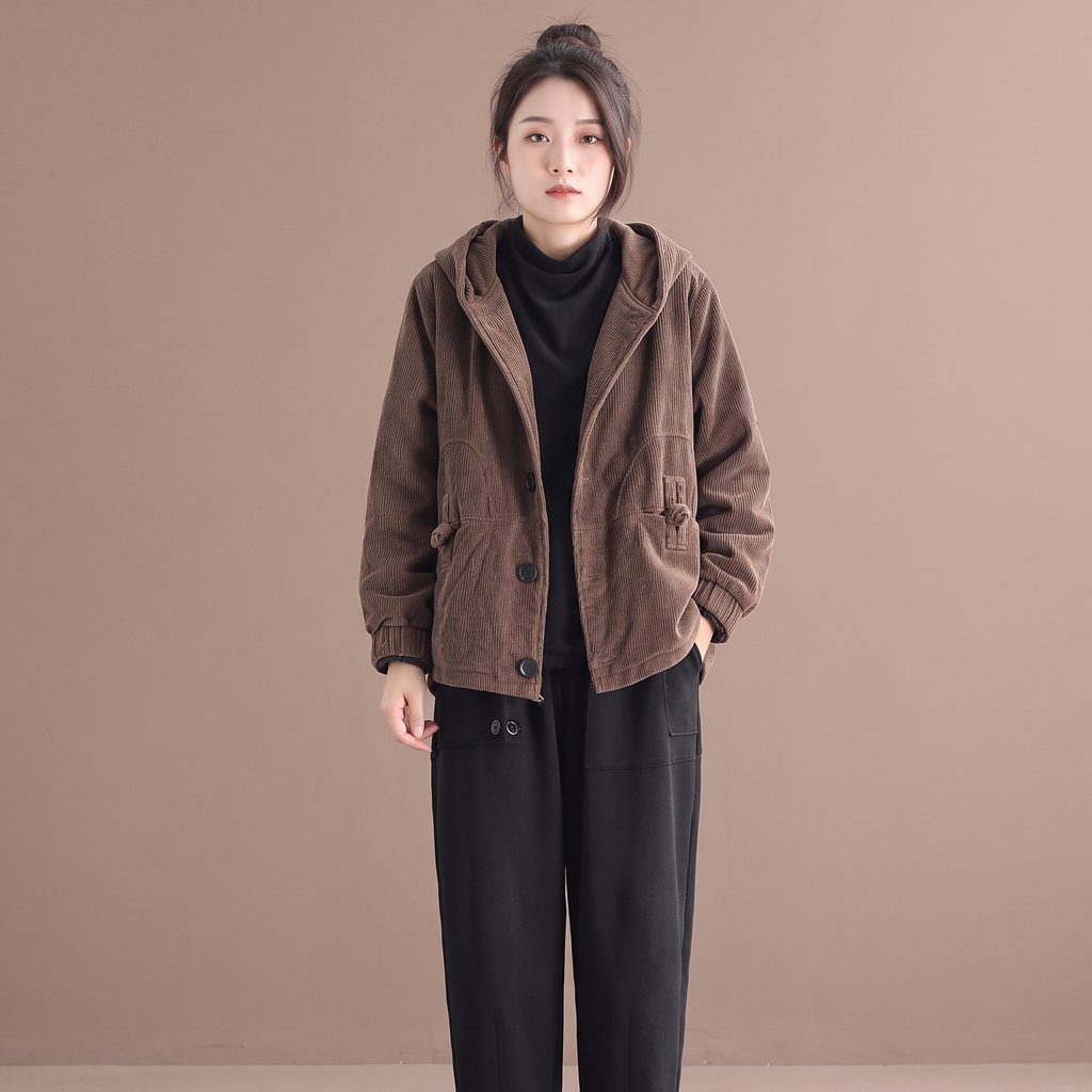 HARAJUKU CORDUROY WINTER Jacke
