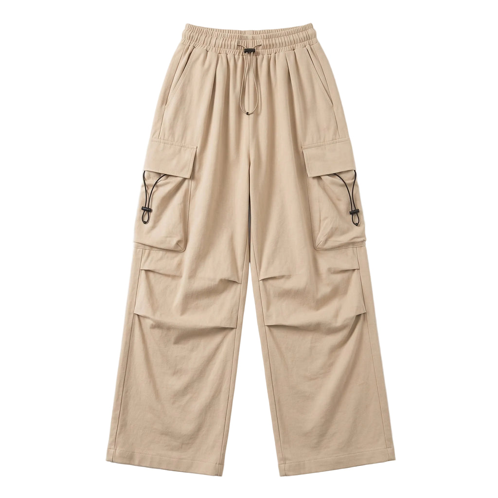 Maya Utility Wide-Leg Cargo Pants