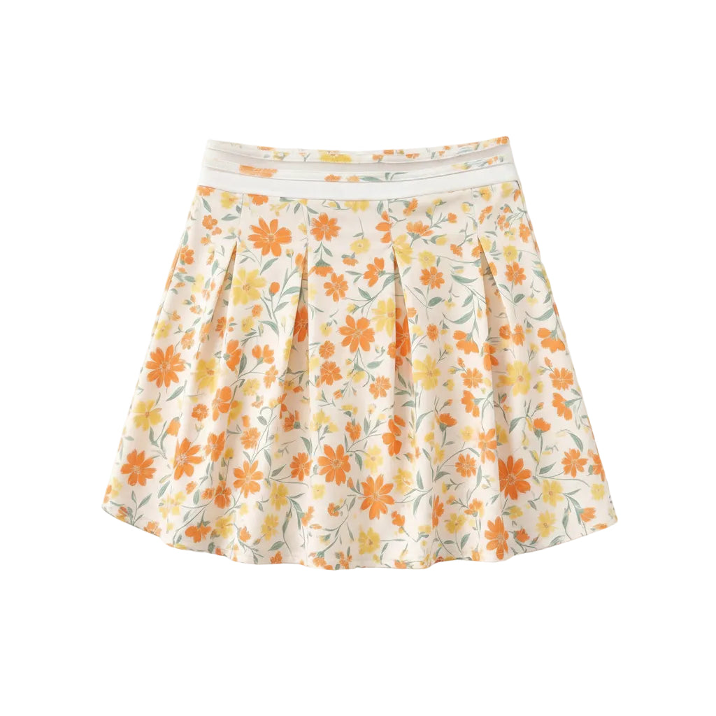 Floral Flex Active Skort