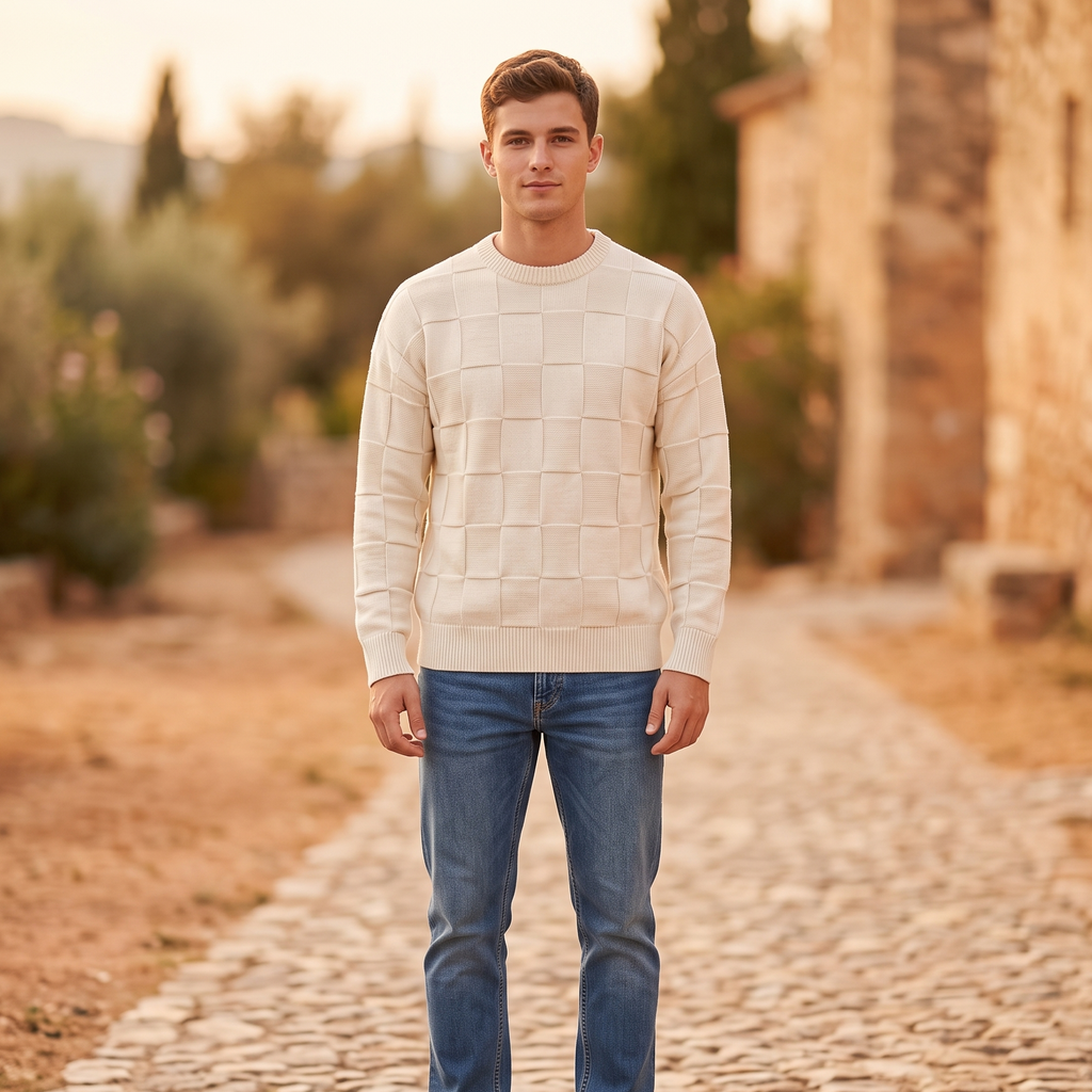 Urban Grid Sweatshirt
