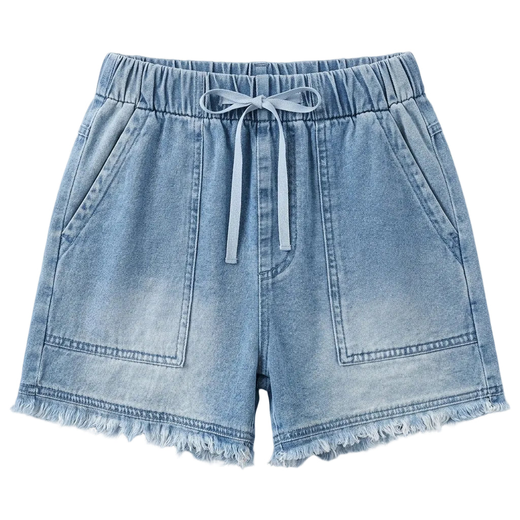 Solis High-Summer Denim Shorts