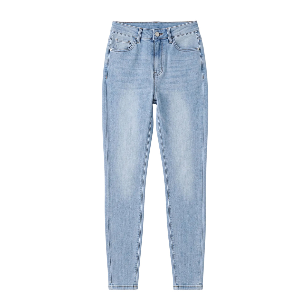 Lyra Skinny High-Stretch Stacked Jeans