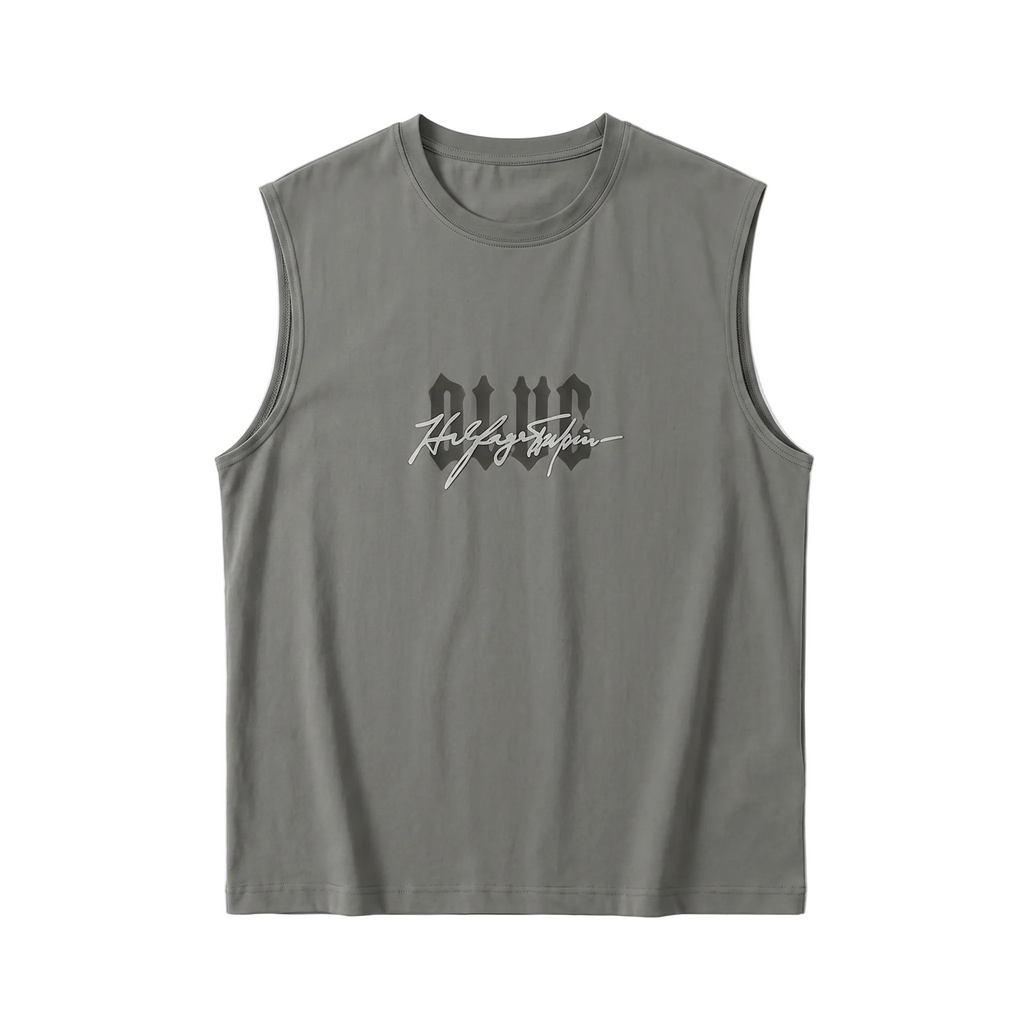 Urban Script Relaxed Tank