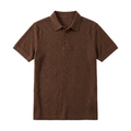 Textured Knit Polo Shirt