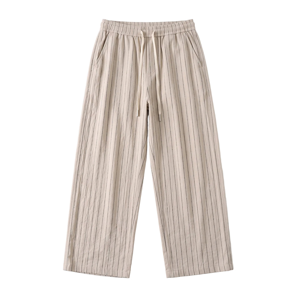 Linen-Blend Summer Pants