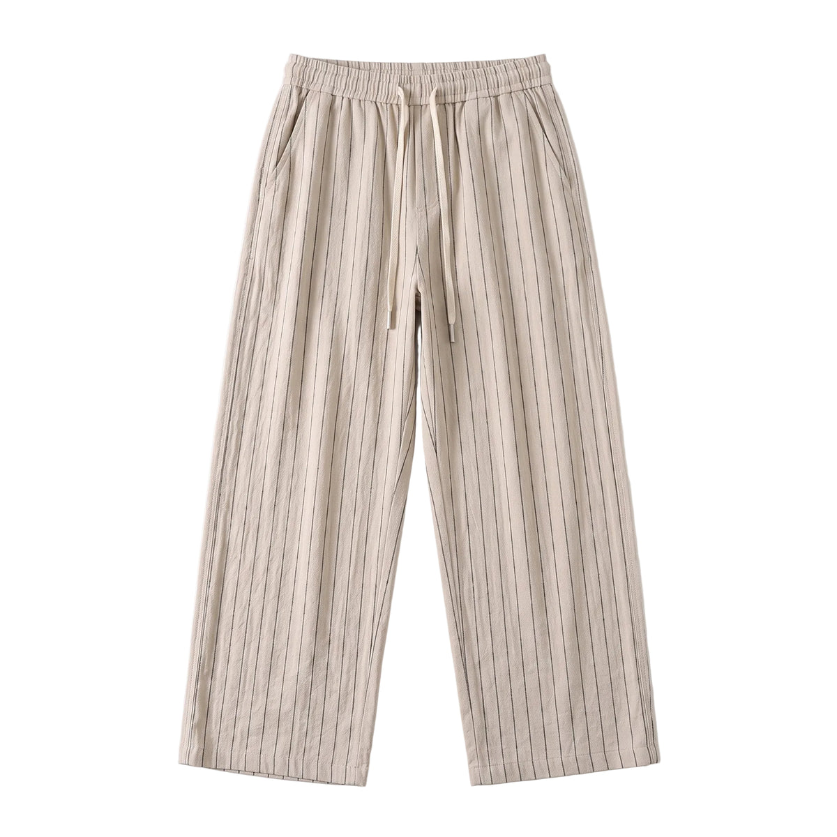 Linen-Blend Summer Pants