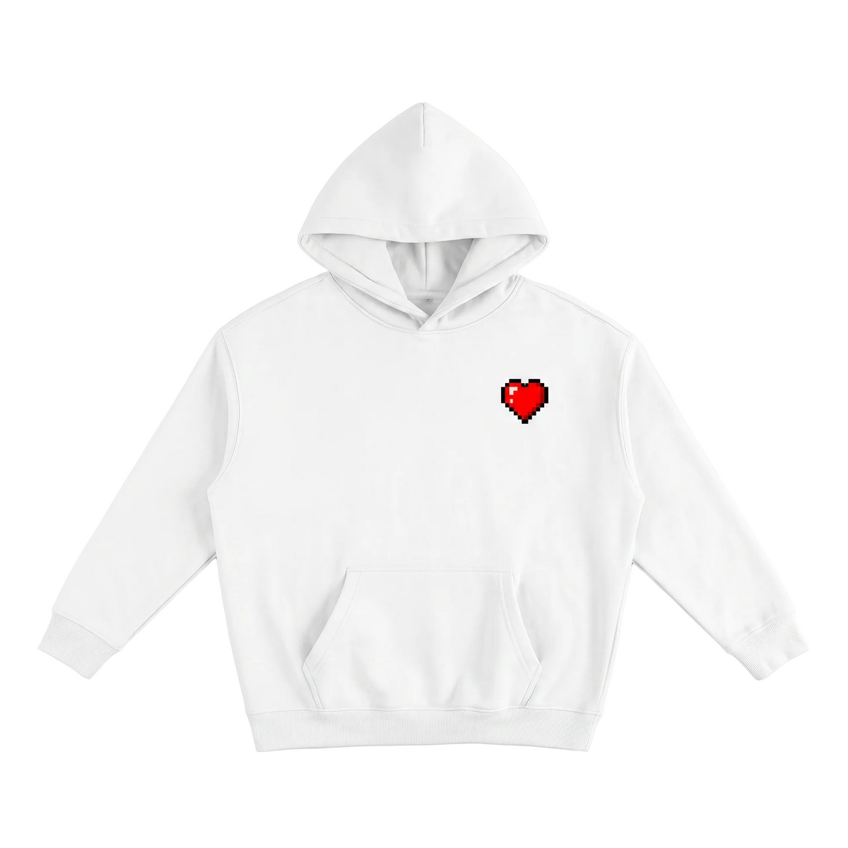 Pixel Heart Gaming Hoodie