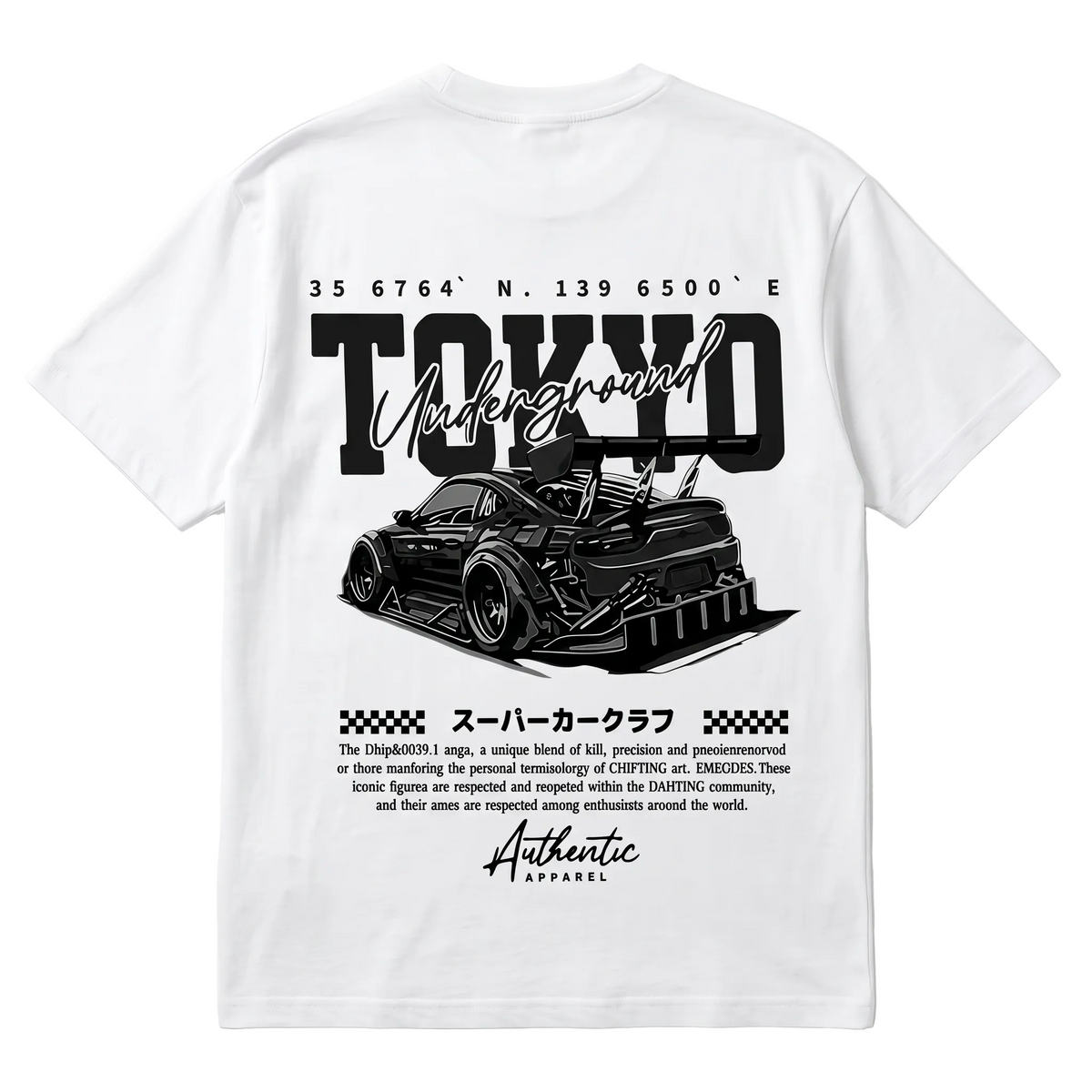 Tokyo Underground Graphic T-Shirt
