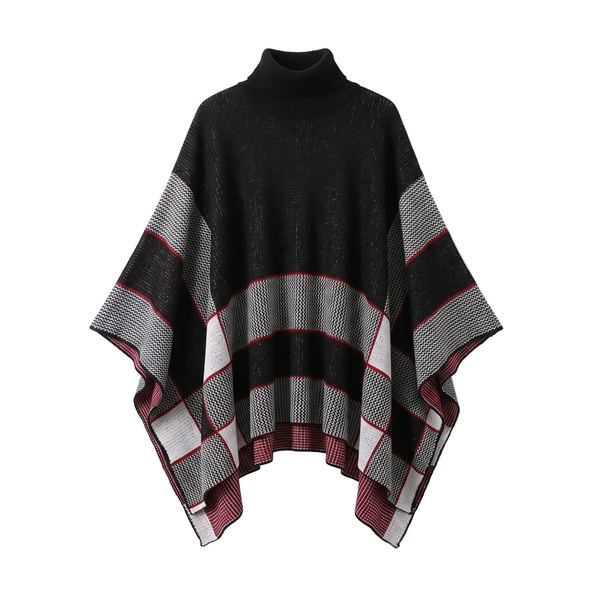 Urban Drape Strick-Poncho