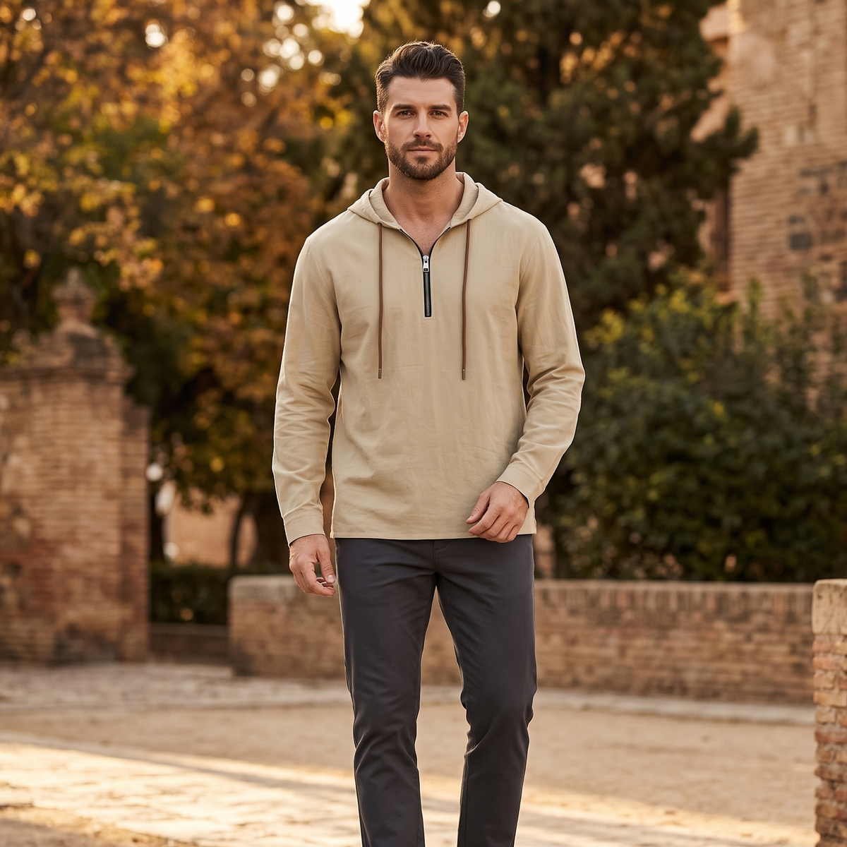 Cotton Breeze Loose Hoodie