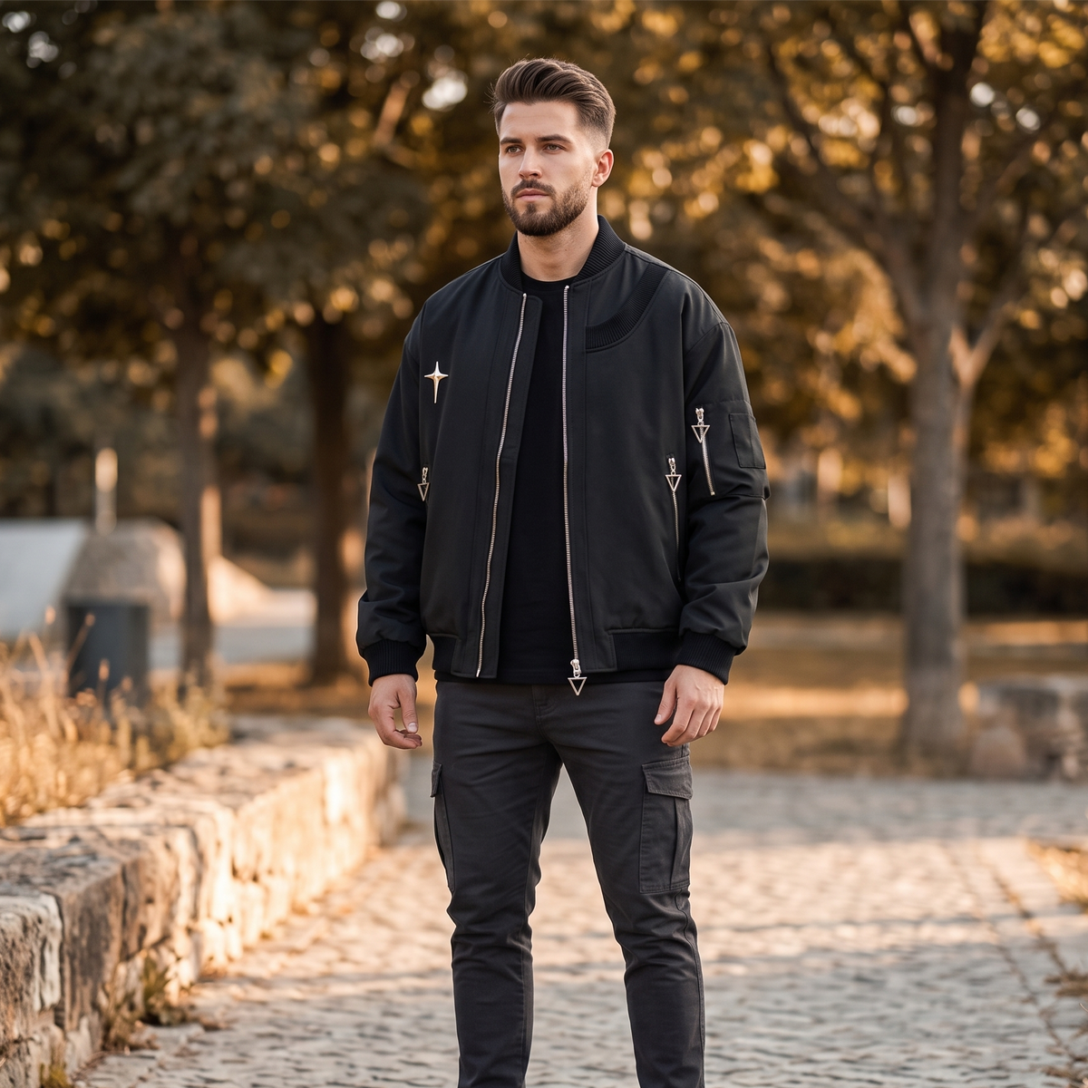 Techwear Hybrid Jacke