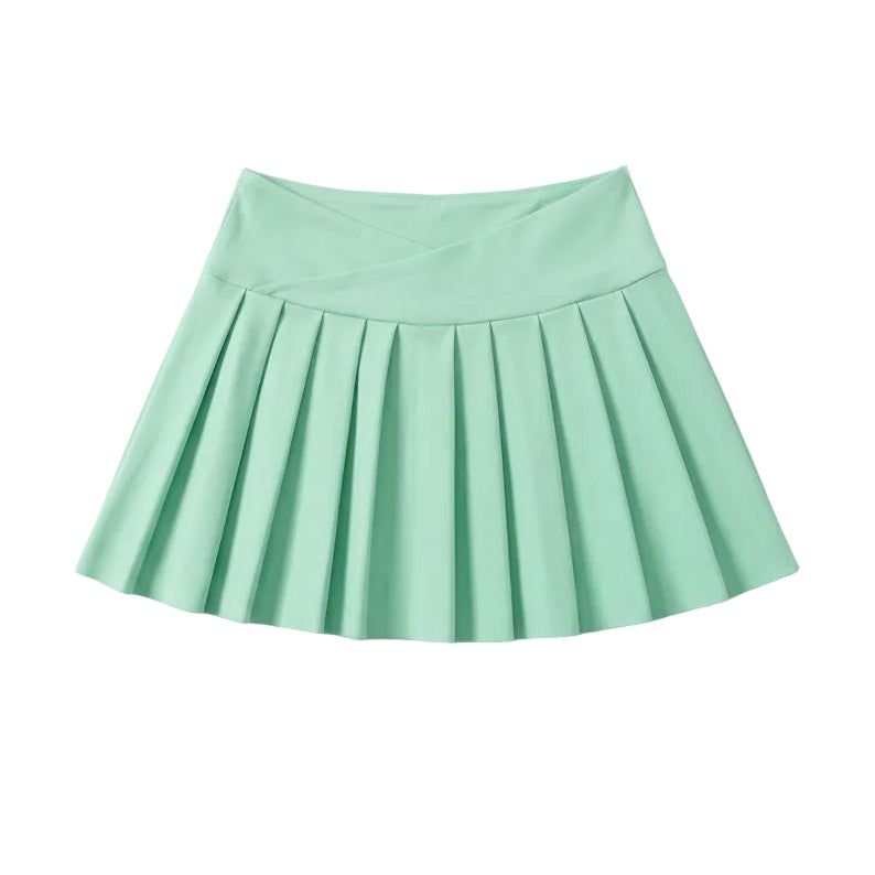 Pleated Performance Skort