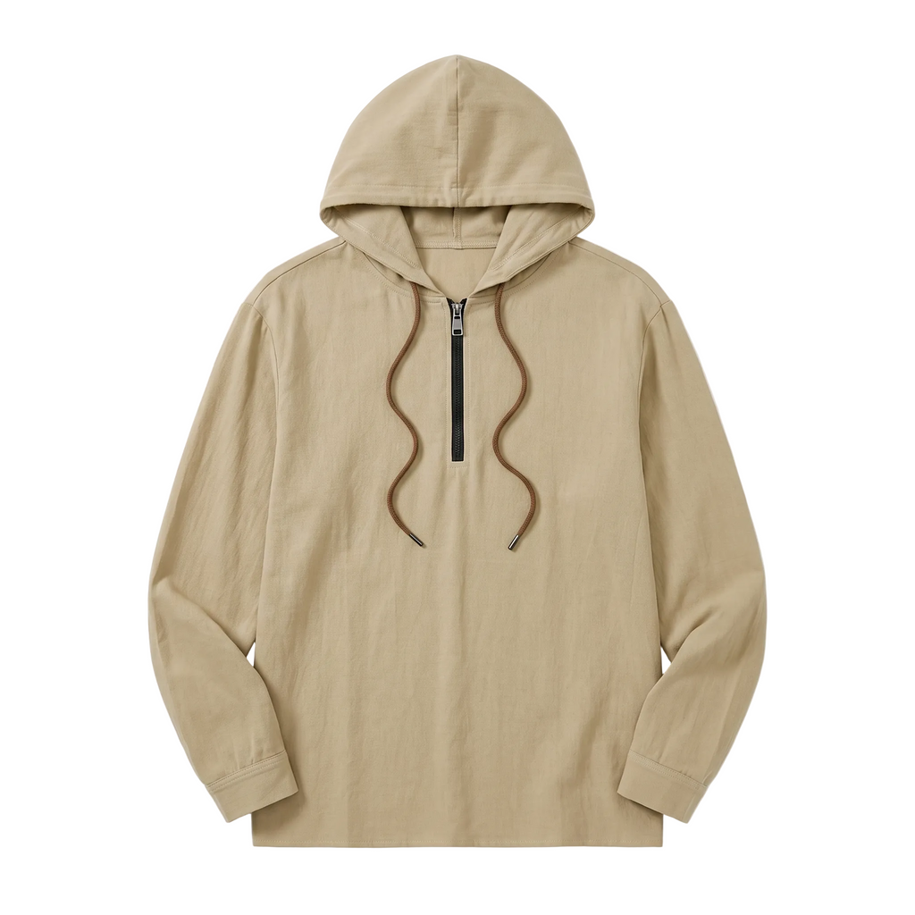 Cotton Breeze Loose Hoodie